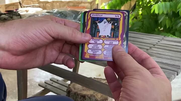 Sneaky Produnktions: John taking a look at Sneaky Plushy and Cards. (Gift from Heisenberg).