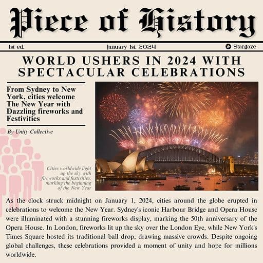 Piece of History 2024